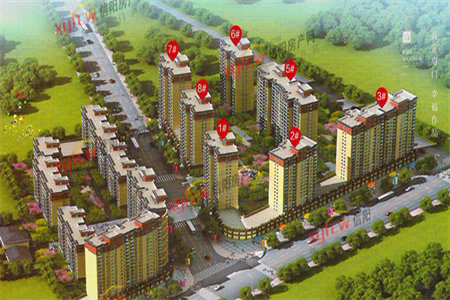 电梯洋房！总高11层！通盛上海花园9楼精装三室两卫采光好